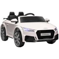 Aosom Officially Licensed Kids Ride-On Car 6V Battery Powered Vehicle Perfect Gift For Kids with Remote Control, Suspension Wheel, Adjustable Speed, White(m-2)