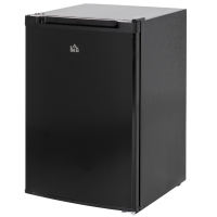 HOMCOM Upright Freezer, 3 Cu Ft Small Freezer with Reversible Single Door, Adjustable Thermostat for Home, Apartment, Black