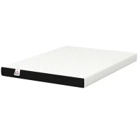 HOMCOM Full Mattress 6 Inch Memory Foam Mattress in a Box, Pressure Relief & Lumbar Support, CertiPUR-US Certified, Medium Firm(m-2)