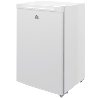 HOMCOM Upright Freezer, 3 Cu Ft Small Freezer with Reversible Single Door, Adjustable Thermostat for Home, Apartment, White