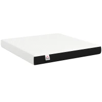 HOMCOM King Mattress 8 Inch Memory Foam Mattress in a Box, Pressure Relief & Lumbar Support, CertiPUR-US Certified, Medium Firm(m-9)