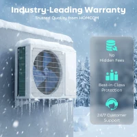 HOMCOM 12000 BTU Mini Split Air Conditioner, 22 SEER2 115V Inverter AC Unit Cools up to 750 Sq.Ft, Complete Installation Kit(m-8)