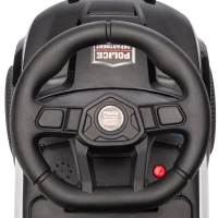 Qaba Toddler Push Car, Ride on Car with Light, Music, Under-Seat Storage and Anti Tip Device for 18-36 Months, Black(m-9)