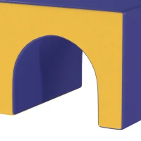 Qaba 4 Piece Foam Play Set for Toddlers and Children, Classic Colour(m-9)