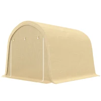 Outsunny 10' x 10' Outdoor Storage Tent, Heavy Duty and Waterproof Portable Shed for Bike, Motorcycle & Garden Tools(m-2)