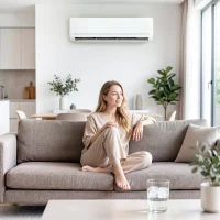 HOMCOM 23000 BTU Mini Split Air Conditioner, 19 SEER2 230V Inverter AC Unit Cools up to 1500 Sq.Ft, Complete Installation Kit(m-9)