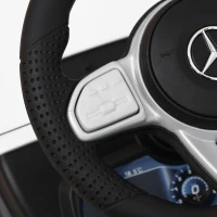 Aosom Compatible Baby Toddler Push Car Foot-to-Floor Ride-On Wheel Mercedes-Benz G350 Licensed White(m-10)