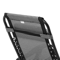 Outsunny Zero Gravity Chair, Folding Recliner Chair, Adjustable Patio Lounger with Detachable Pillow, Cup Holder and Foot Massage Roller for Outdoor, Patio, Deck, Poolside, Grey(m-9)