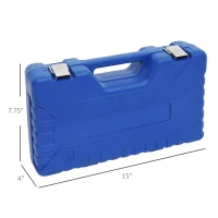 HOMCOM Heavy Duty Torque Multiplier Wrench Set, Amplifie Lug Nut Remover, 1:64 Labor Saving Wrench Tool with Carrying Case(m-3)