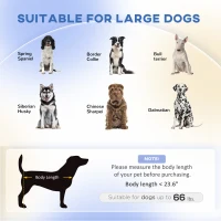PawHut Dog Sofa Couch Bed with Washable Cushion for Large Dogs, Cats, Blue(m-4)