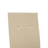 Outsunny 84A-052 Series Outdoor Porch Swing Cushions with Seat & Tufted Back, Backrest Ties, Set of 2 Replacement Cushions, Beige(m-7)