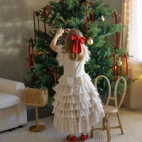HOMCOM 7.5 Foot Artificial Christmas Tree, Nordic Pine Hinged Xmas Tree with 1218 Realistic Branches, Wide Steel Base, Auto Open, Green(m-8)