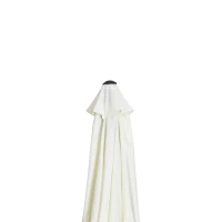 Outsunny Patio Sun Umbrella, Outdoor Parasol with 6 Ribs, Cream White(m-12)