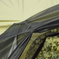 Outsunny 20 Person Camping Tent, Outdoor Cabin Tent Tent with 2 Doors, Screen Room, Family Dome Tent for Hiking, Backpacking, Traveling, Easy Set Up, Army Green(m-8)