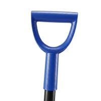 Outsunny 2-in-1 Snow Shovel and Ice Scraper, 22" Heavy Duty Snow Pusher with Metal Wear Strip, Ergonomic Handle for Driveway(m-10)