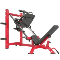 Soozier Leg Press Machine with Wheels and Calf Block, Adjustable Squat Machine for Home Gym, 1000 lbs Capacity(m-2)