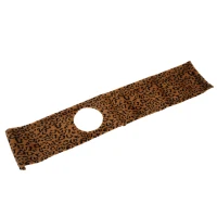 PawHut Cat Tree, Small Cat Tower with Perch, Scratching Post, Cat Condo, Toy Ball for Kitty, Leopard Print(m-12)
