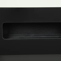 HOMCOM 60" Electric Fireplace, Ultra-Thin Recessed, Wall Mounted and Freestanding Fireplace w/ Flame Effect, 750W/1500W, Black(m-11)
