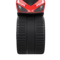 Qaba Balance Bike with Music and Wide Tires Baby Balance Bike for Toddlers 1-3 Years Red(m-11)
