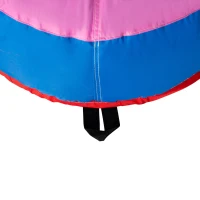 Outsunny 5-in-1 Inflatable Water Slide, Narwhal Theme Bounce House with Climbing Wall, Water Cannon, Water Pool, Trampoline, Repair Patch and 450W Air Blower(m-15)