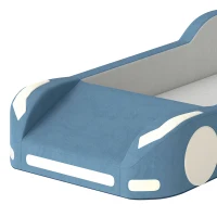 Qaba Climbing Toys for Toddlers, Foam Climbing Block Convert to Ball Pit or Toddler Bed for Gross Motor, 18-72 Months, Blue(m-9)