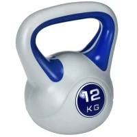 Soozier 26 lb Soft Kettlebell, Sand Filled Weight with Grip Handle, Solid Kettlebell Weight for Full Body Workout, Dark Blue(m-9)