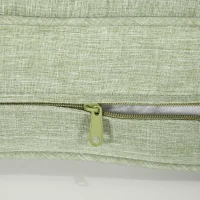 Outsunny Patio Chair Cushions, Thick Deep Seat Outdoor Seat Cushion with Back Cushion, Light Green(m-6)