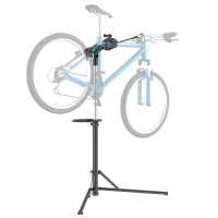 HOMCOM Bicycle Repair Stand Max 88 lbs, Bike Fixing Stand, Height Adjustable, Foldable and 360° Rotatable for Road Bike, Mountain Bike, E-Bike(m-9)