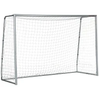 Soozier 10ft x 6.5ft Soccer Goal, Soccer Net for Backyard with Ground Stakes, Quick and Simple Set Up(m-9)