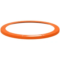 Soozier 12ft Trampoline Replacement Pad Trampoline Spring Cover EPE Foam Light Orange(m-9)