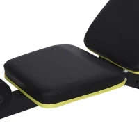 Soozier Adjustable Sit-Up Dumbbell Bench Multi-Functional Purpose Hyper Extension Bench With Adjustable Seat and Back Angle(m-7)