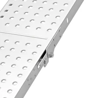 HOMCOM Folding Loading Ramps, 2 PCS 70.9" x 10" Motorcycle ATV Trailer Truck Ramps with 880 lb Total Capacity, Handles, Silver(m-11)