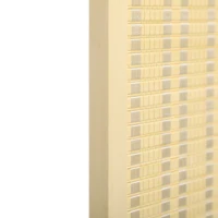HOMCOM Woven Bamboo Room Divider, 4 Panel Folding Indoor Privacy Screens for Home Office, 71"x71"x0.6", Natural(m-10)