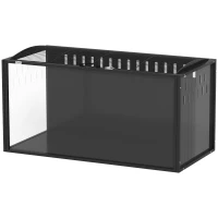 PawHut 41.3" L Hamster Cage, Large Hamster Habitats Steel Frame Chewproof, Deep Bedding Space for Pets Enrichment(m-2)
