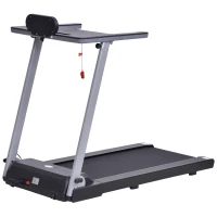 Soozier Foldable Electric Motorized Treadmill Running Machine with 12 Pre-Set Programs 7.5 MPH Max Speed LCD Display for Home Use - Black(m-11)