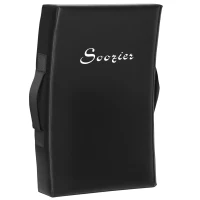 Soozier Boxing Pad, Kick Shield, Curved Muay Thai Kicking Pad, Great for MMA, Taekwondo, Krav Maga, Martial Arts, Karate(m-2)