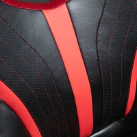 Vinsetto Racing Style Gaming Chair Ergonomic High Back Computer Office Chair PU Leather with 360° Swivel Rocking Adjustable Height Padded Armrest Red(m-9)