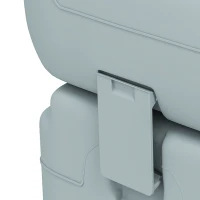 Outsunny Porta Potty, 5.8 Gallon Portable Toilet with Level Indicator and Anti-Leak Pump for Camping, Boating, Hiking, Travel, RV(m-11)