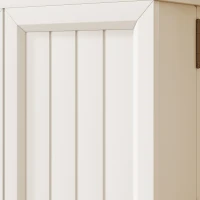 HOMCOM 71" Kitchen Pantry Cabinet, Freestanding Kitchen Hutch with 8 Door Shelves, Adjustable Shelf and Acrylic Doors, White(m-11)
