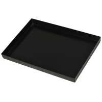 PawHut Portable Bird Play Perch Stand with Wooden Perch, Stainless Steel Feeding Bowls, & an Easy-Clean Tray, Black(m-8)