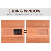 PawHut 144" Large Backyard Hen House Chicken Coop w/ Long Run(m-6)
