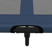 PawHut 48" X 36" X 9" Elevated Pet Bed with Carrying Bag, Dark Blue(m-12)