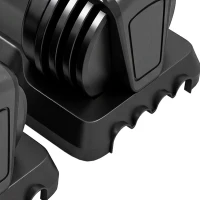 Soozier 5-25 lbs Adjustable Dumbbell Set of 2, 5-in-1 Dumbbell Weights with Quick-Dial System, Non-Slip Grip, Storage Tray(m-12)