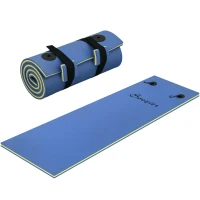 Soozier 6.5' x 2' Roll-Up Pool Float Pad Water Floating Mat for Lake, Ocean, Pool Playing, Relaxing & Recreation, Blue(m-9)