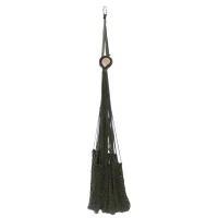 Outsunny Portable Hammock Chair, Hanging Woven Hammock Swing Chair Sleeping Bed for Outdoor Garden Yard Camping, Army Green(m-10)