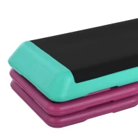 Soozier 4"/6"/8" Aerobic Stepper Exercise with Non-Slip Top for Home, Office, Indoor, Outdoor, Multicolour(m-8)