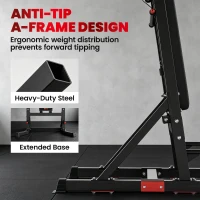 Soozier Power Tower Pull Up Bar Station for Home Gym Training Workout Equipment With Sit Up Bench(m-7)