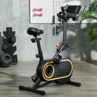Soozier Exercise Bike, Magnetic Resistance Exercise Bike with LCD Display, Low Noise Stationary Indoor Cycling Bike for Home(m-8)
