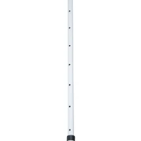 Outsunny 6.6'x5' Manual Retractable Patio Awning Window Door Sun Shade Deck Canopy Shelter Water Resistant UV Protector Blue(m-10)