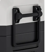 Outsunny 12 Volt Car Refrigerator, 42QT Car Fridge with App Control, 12/24V DC and 100-240V AC, Black(m-11)